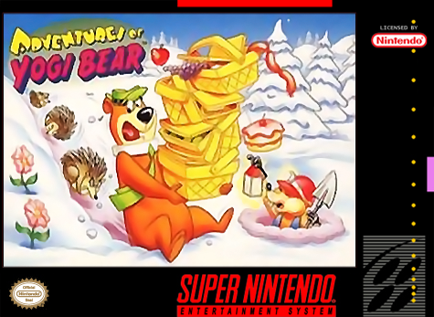 ADVENTURES OF YOGI BEAR  - SNES (W/BOX & MANUAL)