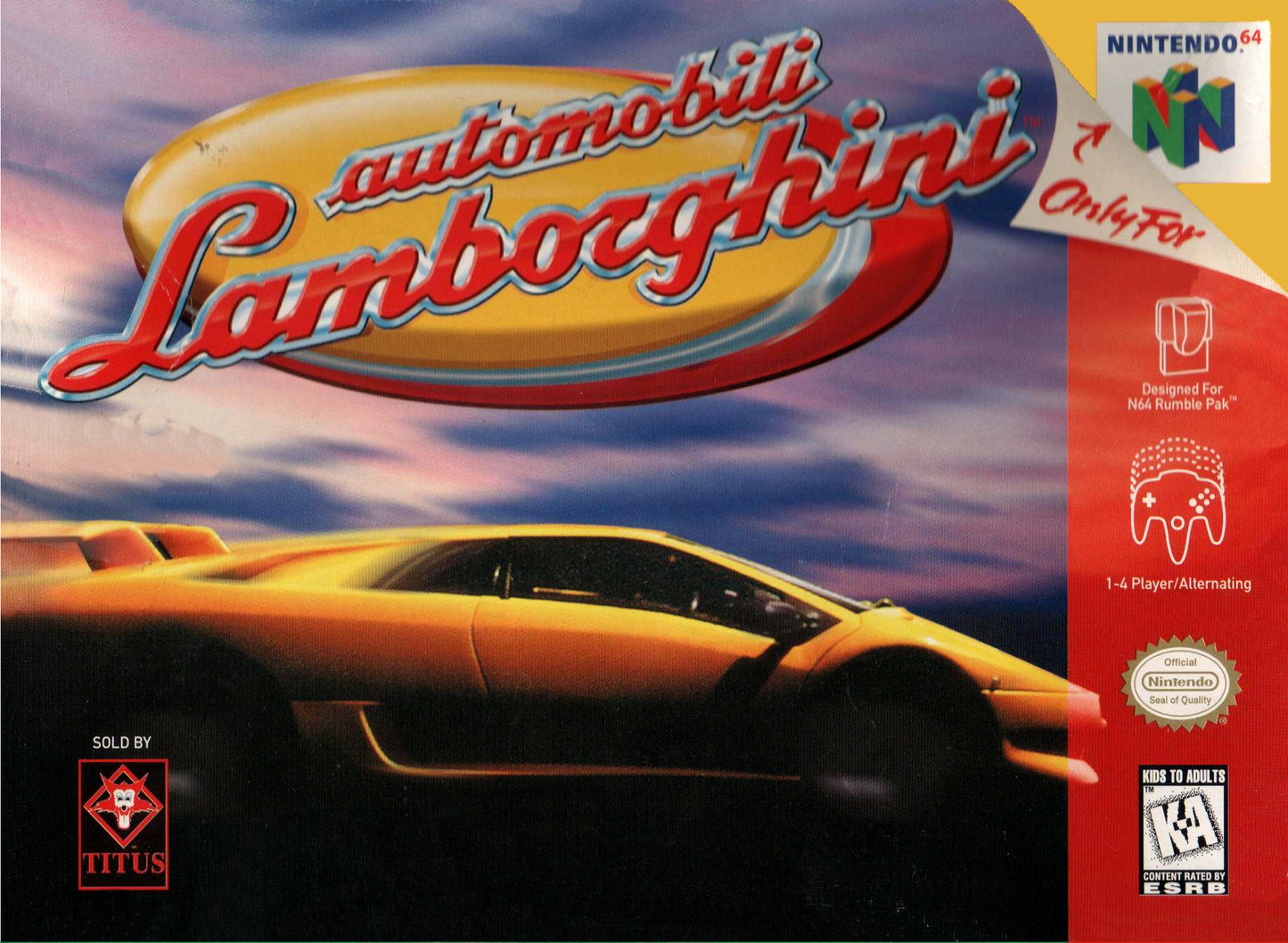 AUTOMOBILI LAMBORGHINI  - N64