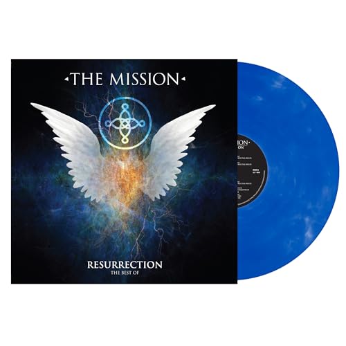 THE MISSION - RESURRECTION - THE BEST OF (LIMITED EDITION BLUE/WHITE MARBLE VINYL)