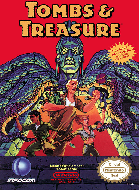 TOMBS & TREASURE  - NES