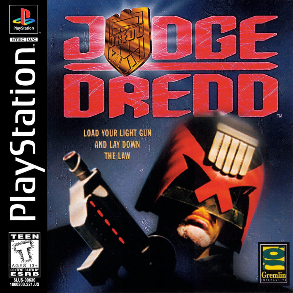 JUDGE DREDD  - PS1