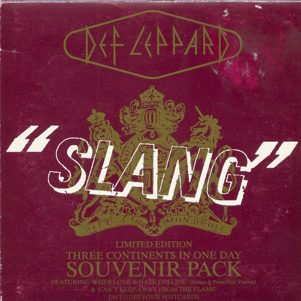 DEF LEPPARD  - SLANG (JAPANESE)
