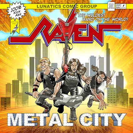 RAVEN  - METAL CITY