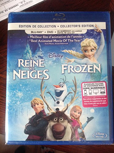 LA REINE DES NEIGES / FROZEN [BLU-RAY + DVD + COPIE NUMRIQUE]