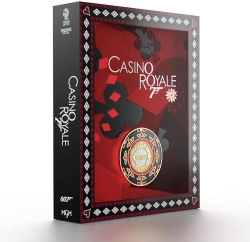 CASINO ROYALE (JAMES BOND) - BLU-4K-2006-DANIEL CRAIG-STEELBOOK (UK E