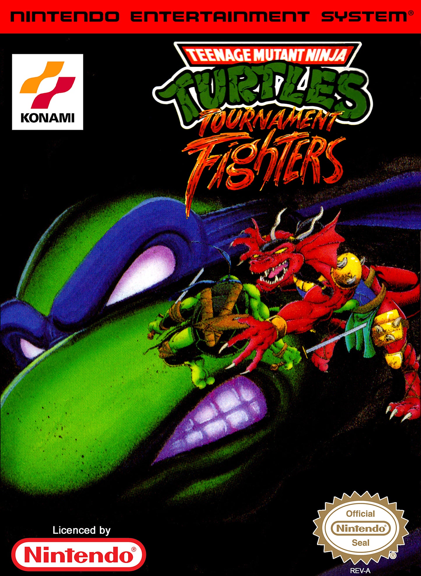 TEENAGE MUTANT NINJA TURTLES: TOURNAMENT  - NES