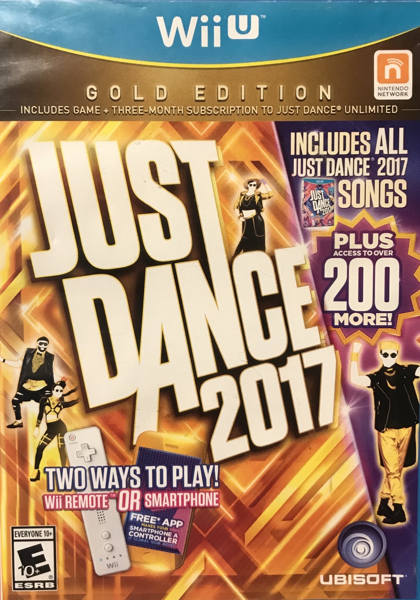 JUST DANCE 2017 (GOLD EDITION)  - WII U