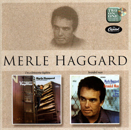HAGGARD, MERLE  - I'M A LONESOME FUGITIVE/BRANDED