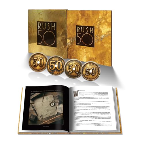 RUSH - 50 [DELUXE 4 CD] (CD)