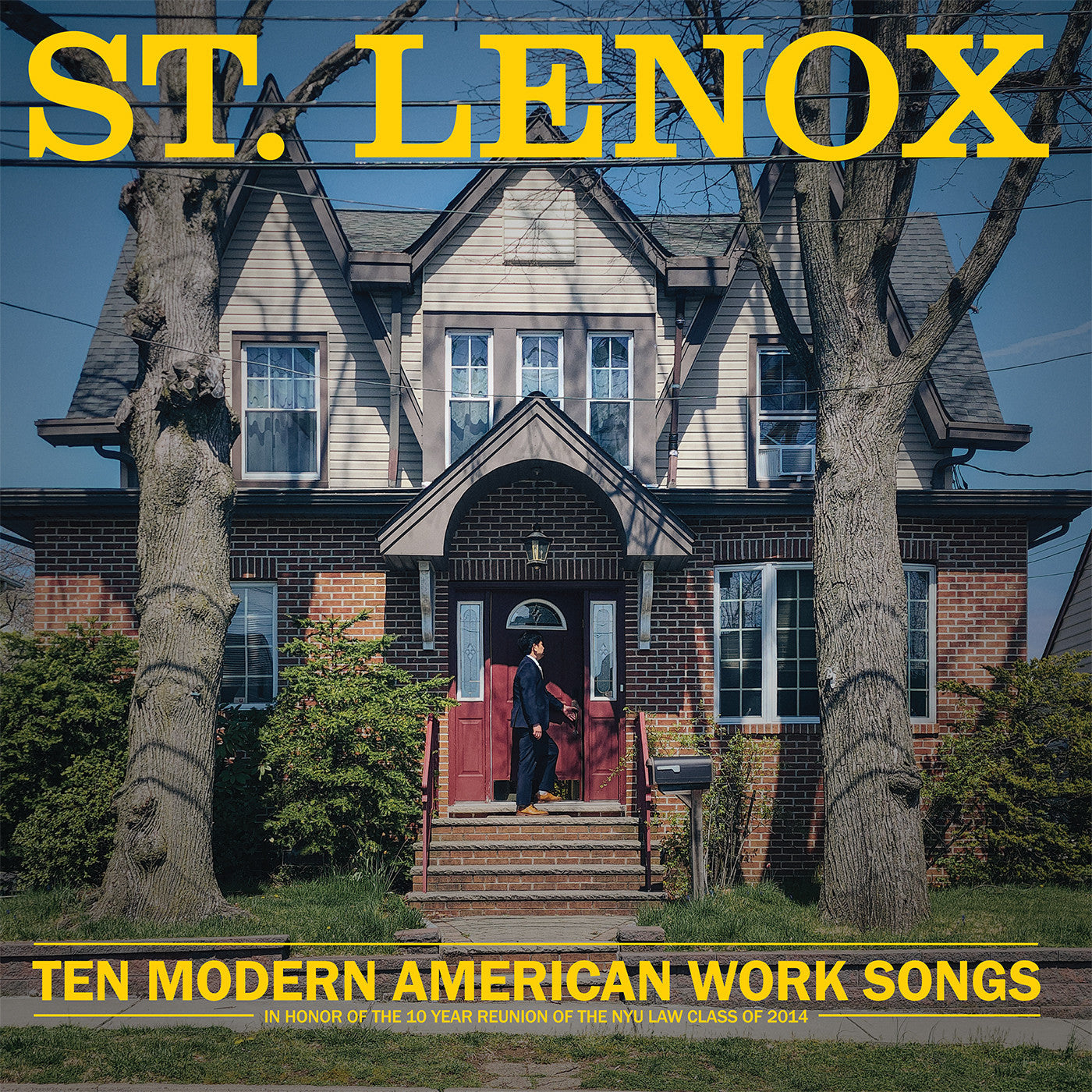 ST. LENOX - TEN MODERN AMERICAN WORK SONGS (COKE BOTTLE CLEAR VINYL)
