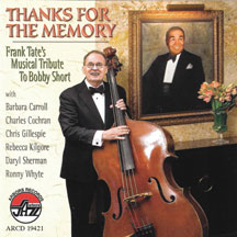 FRANK TATE - THANKS FOR THE MEMORY: FRANK [CD]