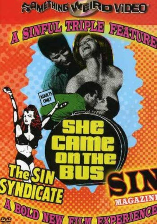 SIN SYNDICATE/SHE CAME ON THE BUS/SIN MA  - DVD-SOMETHING WEIRD TRIPLE FEATURE