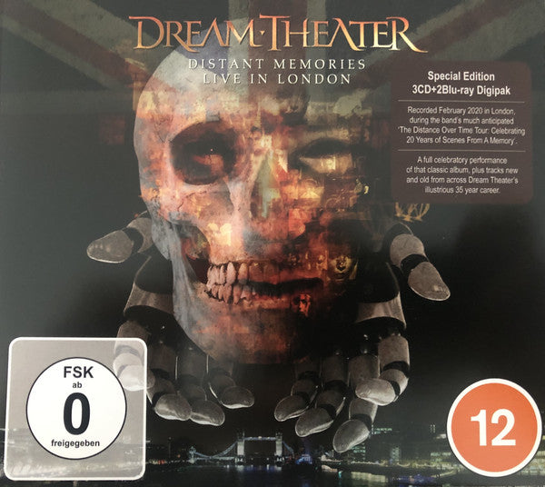 DREAM THEATER  - DISTANT MEMORIES- LIVE IN LONDON (5CDS)