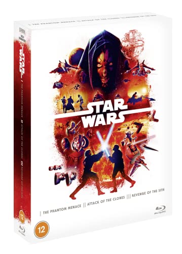 STAR WARS TRILOGY: EPISODES I, II AND III [REGION FREE] [BLU-RAY]