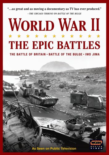 WORLD WAR II: THE EPIC BATTLES  - DVD-PBS DOCUMENTARY