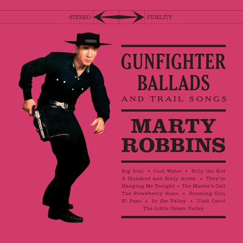 MARTY ROBBINS - GUNFIGHTER BALLADS & TRAIL SONGS - LIMITED 180-GRAM CLEAR VINYL WITH BONUS TRACKS