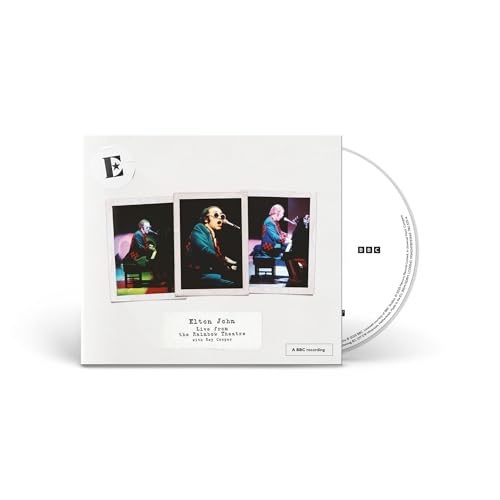 ELTON JOHN - LIVE FROM THE RAINBOW THEATRE WITH RAY COOPER (CD)