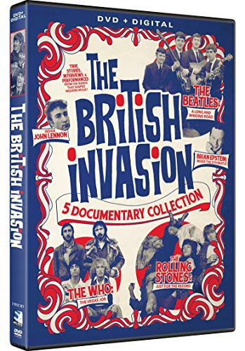 BRITISH INVASION - DVD-5 DOCUMENTARY COLLECTION