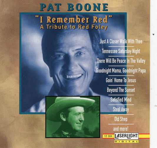 BOONE, PAT  - I REMEMBER RED