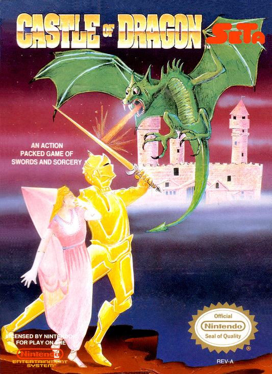 CASTLE OF DRAGON  - NES