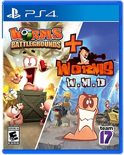 WORMS: BATTLEGROUND + WORMS: W.M.D BUNDL - PS4