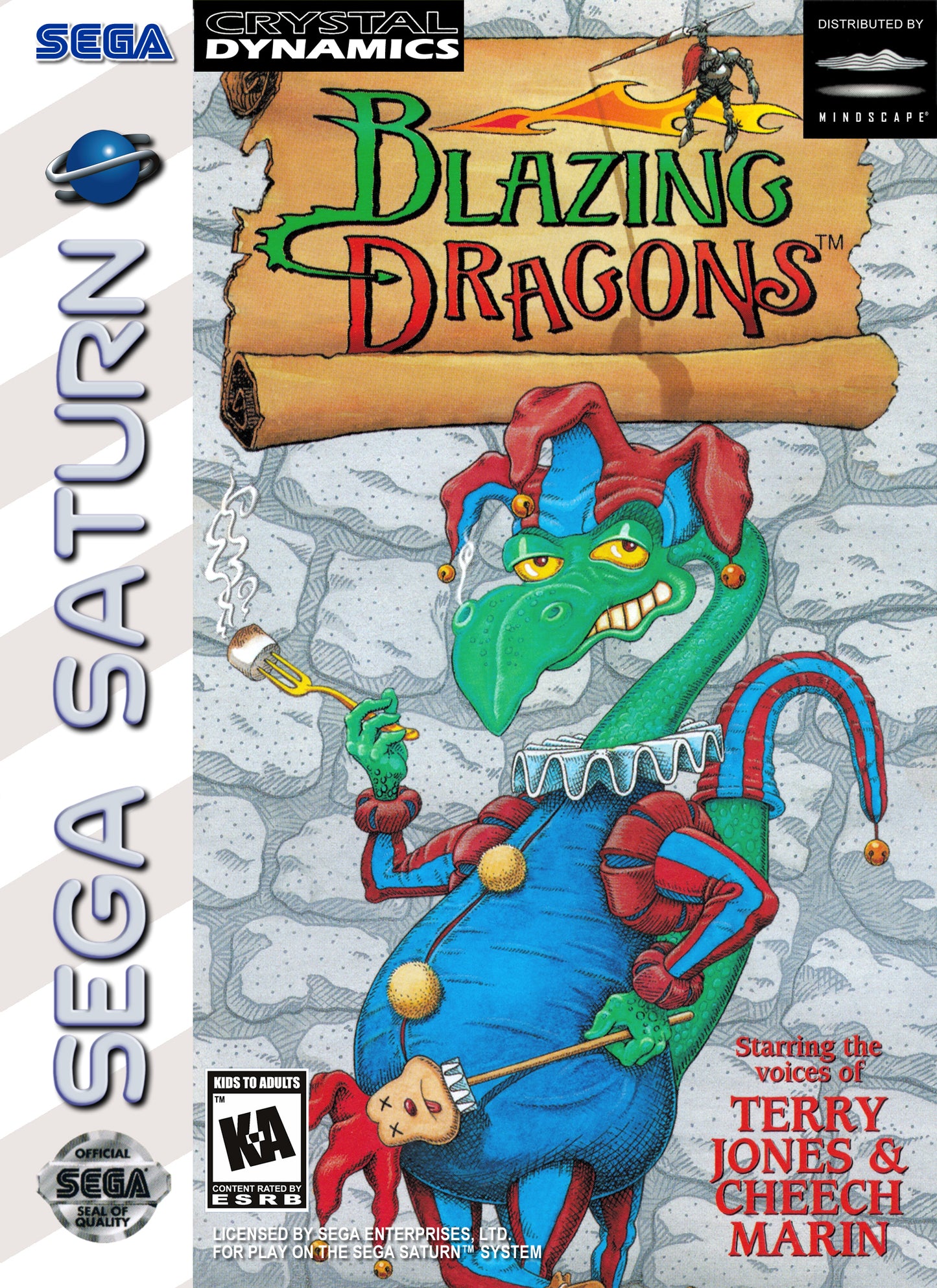 BLAZING DRAGONS  - SATURN