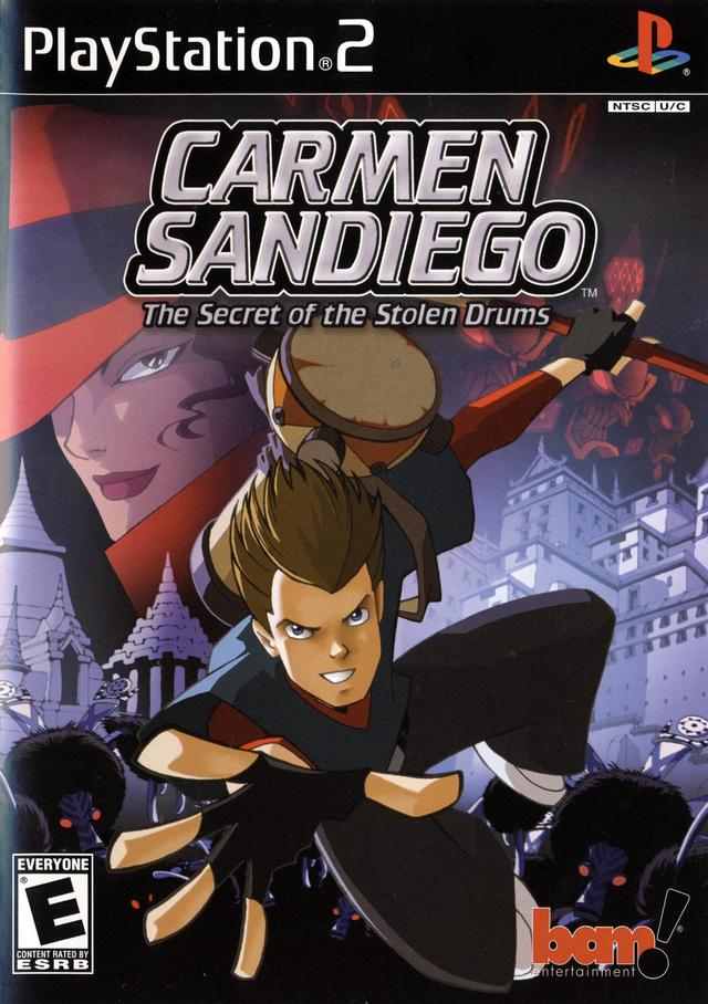 CARMEN SANDIEGO: SECRET OF THE STOLEN DR  - PS2