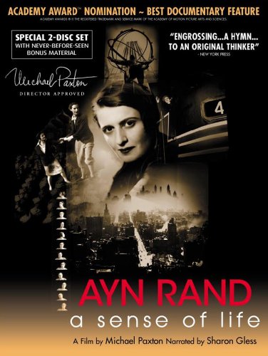 AYN RAND: A SENSE OF LIFE  - DVD-DIRECTOR'S VISION EDITION
