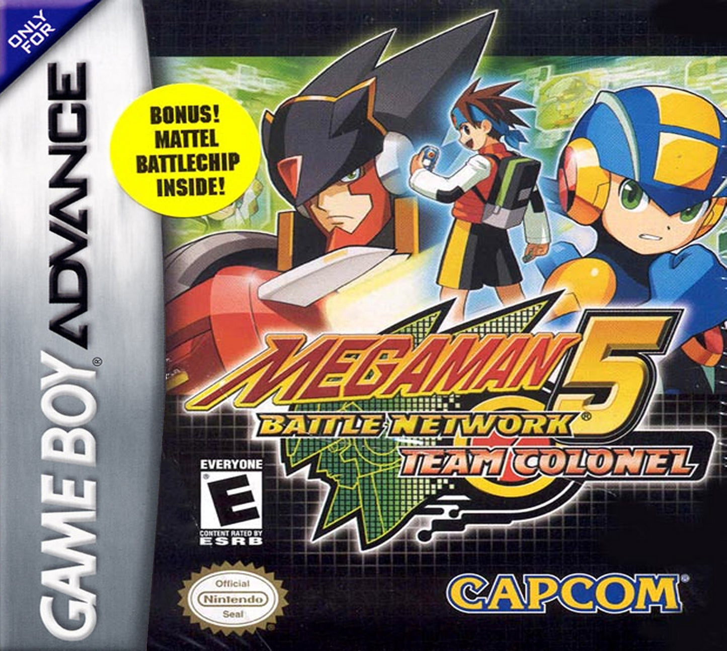 MEGA MAN: BATTLE NETWORK 5: TEAM COLONEL  - GBA