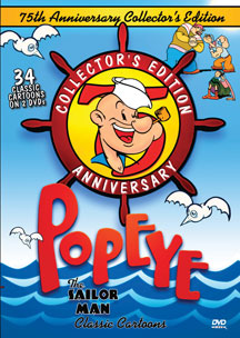POPEYE: 75TH ANNIVERSARY [DVD]