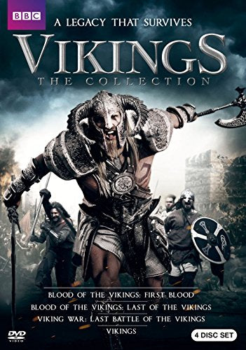 VIKINGS: COLLECTION - DVD-4 MOVIES-BBC