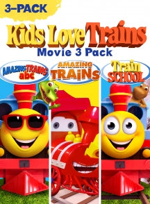 KIDS LOVE TRAINS MOVIE 3 PACK [DVD]