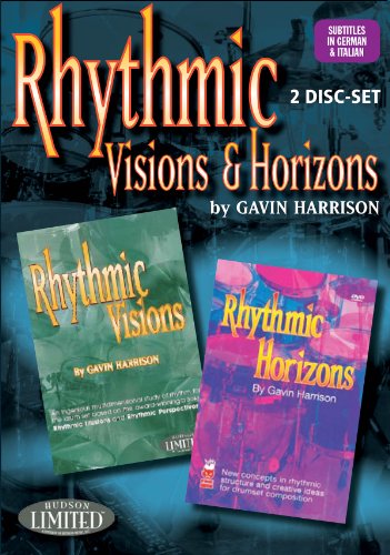 HARRISON, GAVIN - DVD-RHYTHMIC VISIONS & HORIZONS (2 DISCS