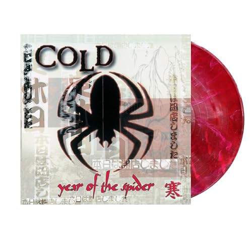 COLD - YEAR OF THE SPIDER (REMASTERED) (RED W/ WHITE SPIDER WEB SWIRL VINYL)