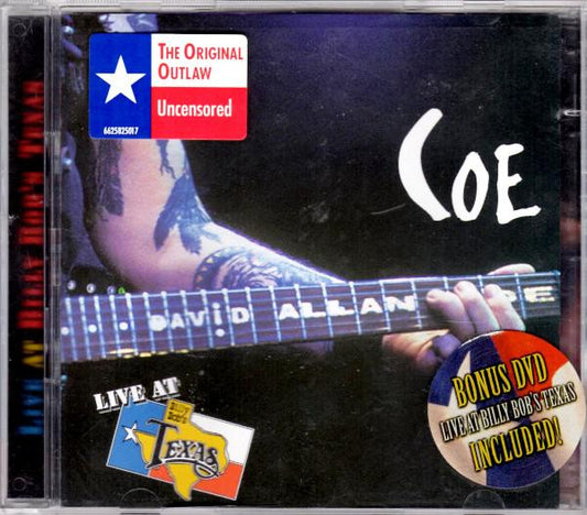 COE, DAVID ALLAN  - LIVE AT BILLY BOB'S TEXAS