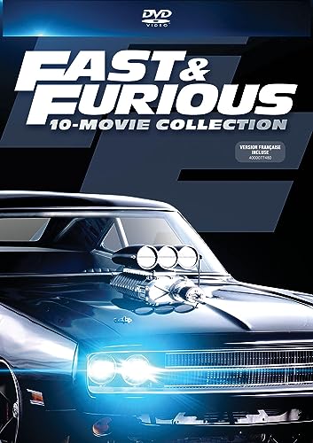 FAST & FURIOUS 10 MOVIE COLLECTION - DVD