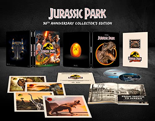 JURASSIC PARK - BLU-4K-INC. BLU COPY-STEELBOOK