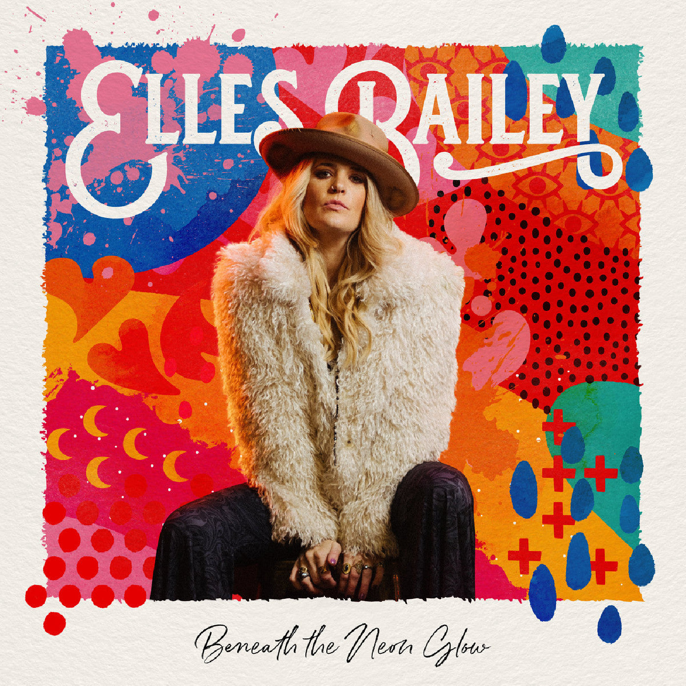 BAILEY, ELLES - BENEATH THE NEON GLOW (WHITE VINYL)
