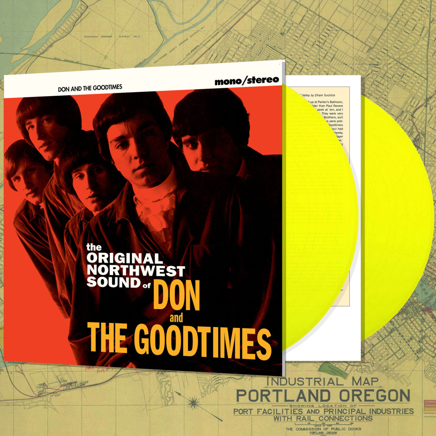 DON AND THE GOODTIMES - THE ORIGINAL NORTHWEST SOUND OF (YELLOW VINYL)