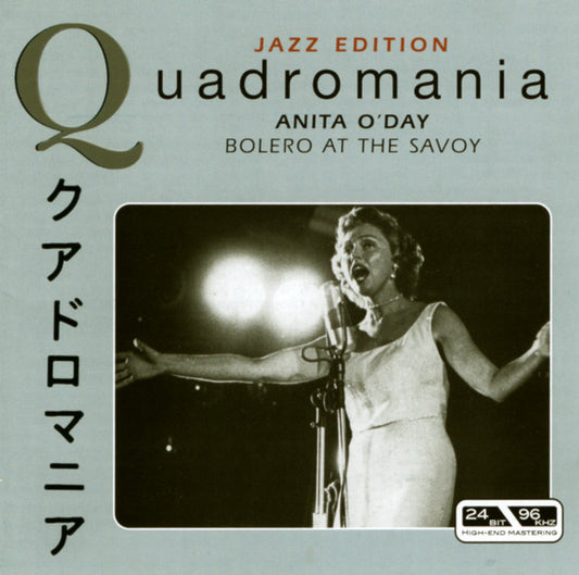 O'DAY, ANITA  - BOLERO AT THE SAVOY