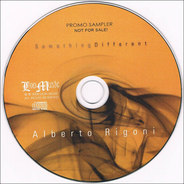 RIGONI, ALBERTO  - SOMETHING DIFFERENT