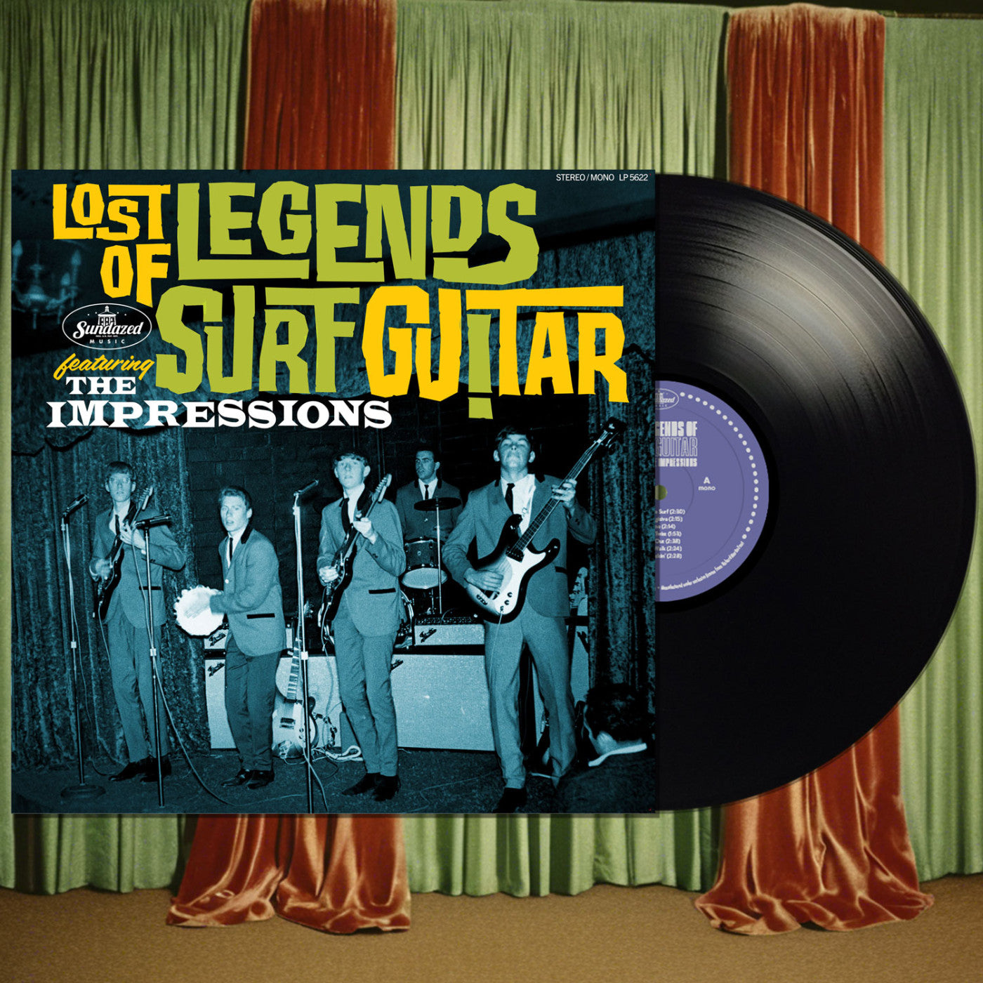 IMPRESSIONS, THE - LOST LEGENDS OF SURF GUITAR FEATURING THE IMPRESSIONS