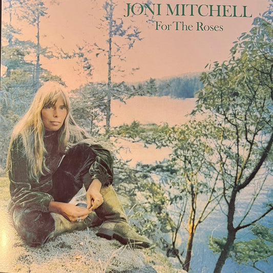 JONI MITCHELL - FOR THE ROSES - CURACAO COLORED VINYL
