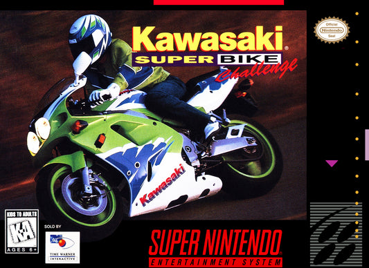 KAWASAKI SUPERBIKE CHALLENGE  - SNES