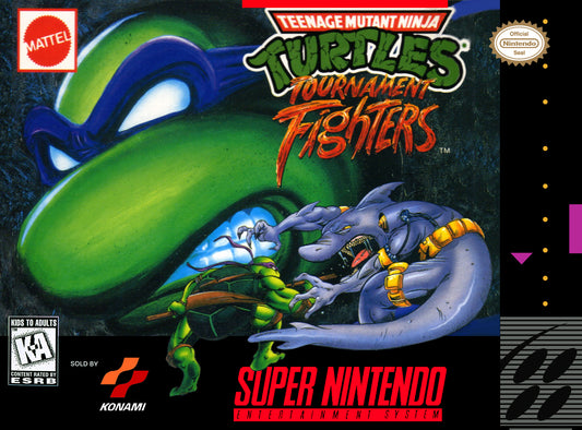 TEENAGE MUTANT NINJA TURTLES: TOURNAMENT  - SNES (W/BOX & MANUAL)