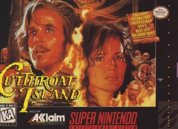 CUTTHROAT ISLAND  - SNES (W/BOX)