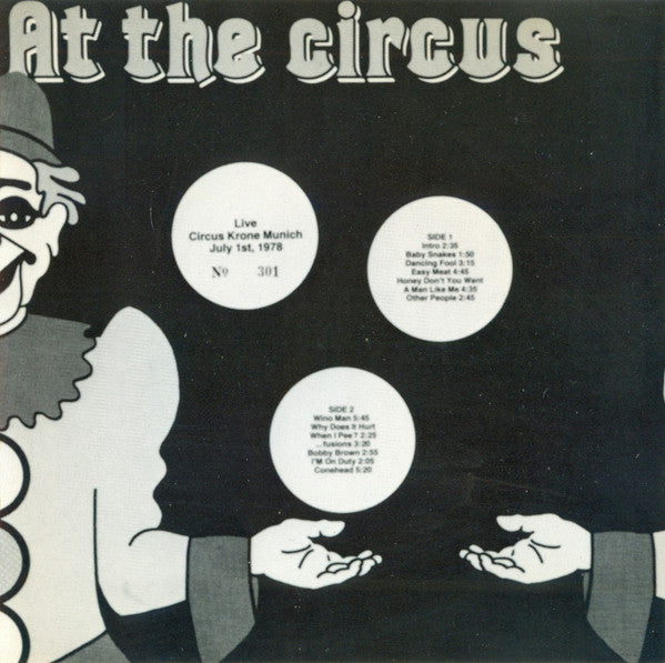 ZAPPA, FRANK  - AT THE CIRCUS (FOO-EEE RECORDS)