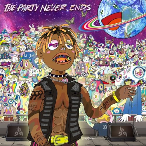 JUICE WRLD - PARTY NEVER - LIMITED BLUE COLORED VINYL