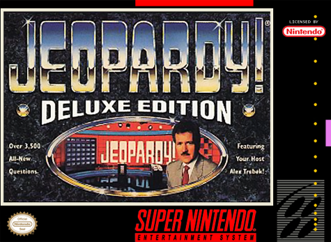 JEOPARDY: DELUXE EDITION  - SNES (W/BOX & MANUAL)