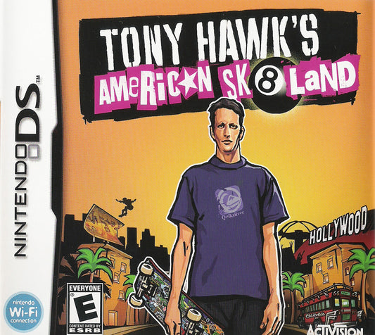 TONY HAWK'S AMERICAN SK8LAND (CARTRIDGE  - DS
